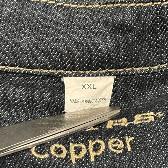 Riders Copper Jean Jacket Women's XXL Blue Denim - Picture 5 of 12